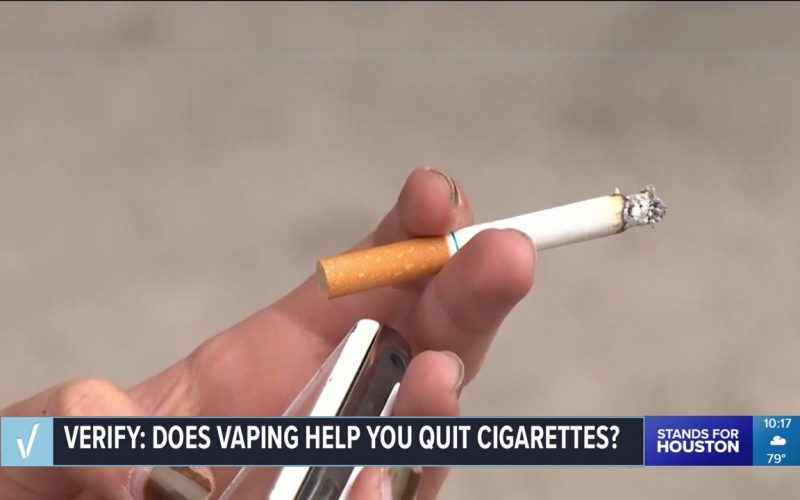 VERIFY: Does vaping help you quit cigarettes?