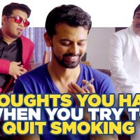 ScoopWhoop: Thoughts You Have When You Try To Quit Smoking