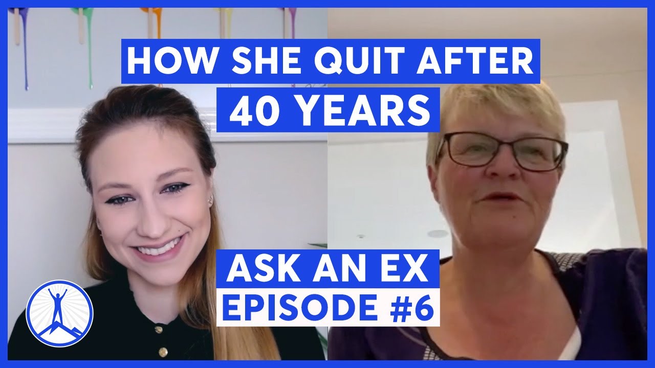 Ask An Ex- How Val Quit Smoking 2 Packs a Day after 40 Years, Handled Cravings & Unsupportive People