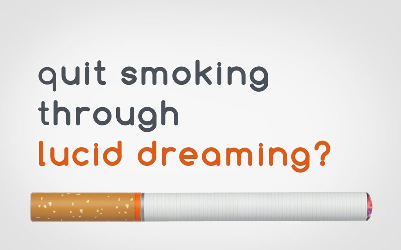 Quit smoking through lucid dreaming?