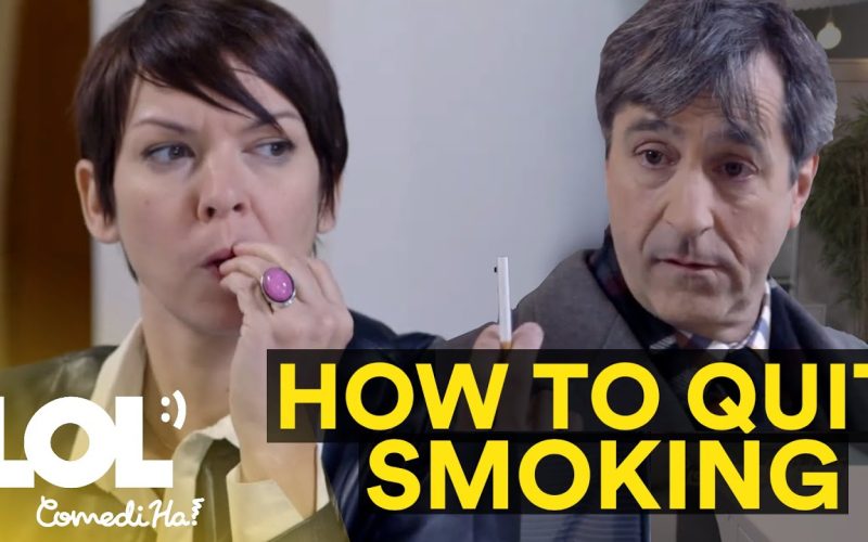 How to quit smoking // LOL ComediHa!  Comedy tv show