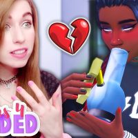 THIS MIGHT MAKE HER QUIT SMOKING WEED...💔💨 // The Sims 4 | Modded #14