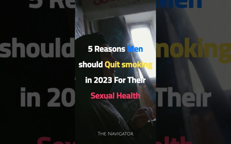 5 Reasons men should quit smoking for their sexual health in 2023. #quitsmoking #sexualhealthformen