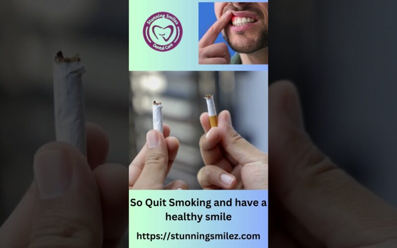 Quit Smoking and have a healthy smile