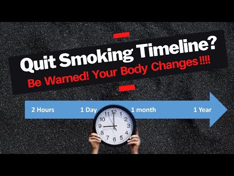 Quit Smoking Timeline - What Happens To Your Body When You Quit Smoking? (3 Tips To Quit!)
