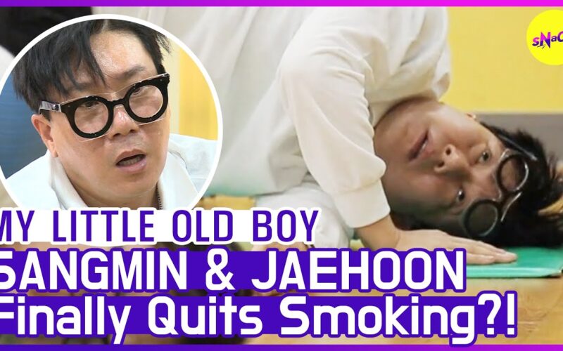 [HOT CLIPS] [MY LITTLE OLD BOY] | SANGMIN X JAEHOON finally quit smoking?!🚭 (ENG SUB)