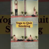 Yoga to Quit Smoking | Yoga poses to aid quitting smoking #yoga #quitsmoking #shorts